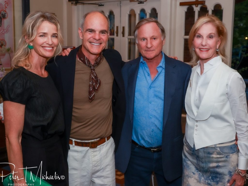 Playhouse Champions: Karyn Kelly, actor Michael Kelly (House of Cards, Jack Ryan), David Worby, and Suzanne Worby enjoying the festivities.